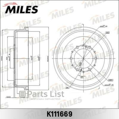 MILES K111669 1шт