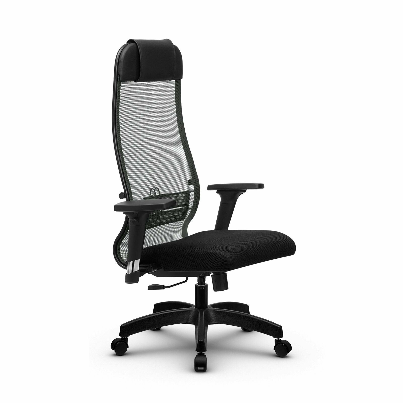 Компьютерное офисное кресло Metta Комплект 18/2D, осн. 001 (17831), Темно-серое/Черное