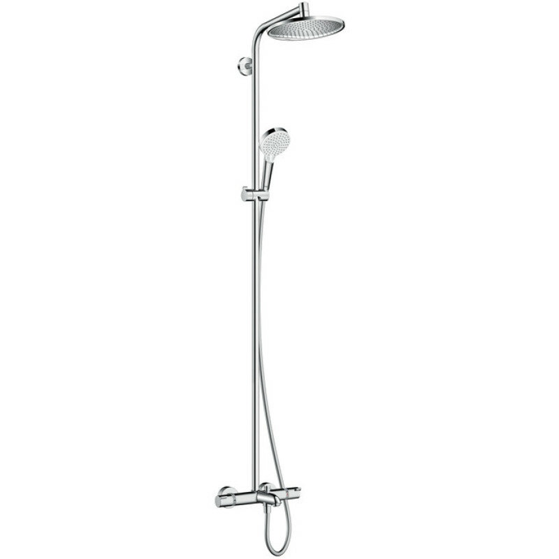 Смеситель с душевой лейкой hansgrohe Crometta S 240 Showerpipe 27320000