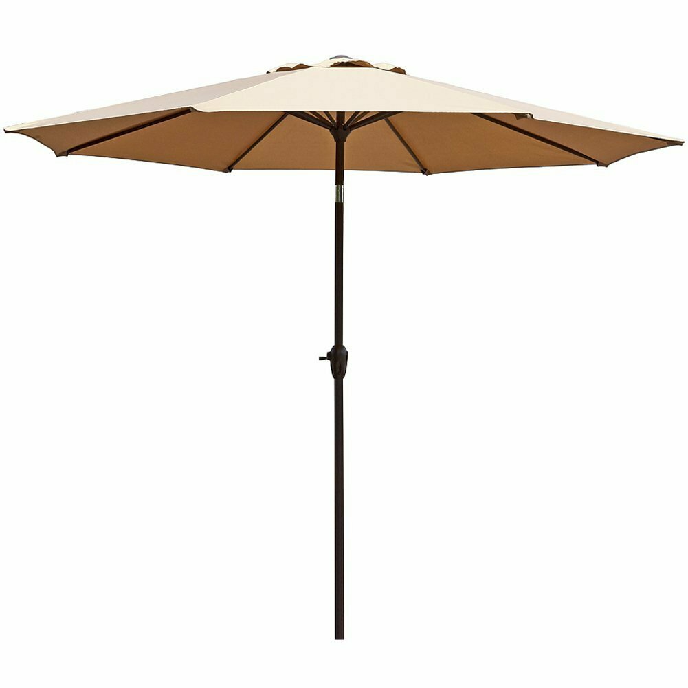 Зонт для сада Афина AFM-270/8k Beige - фотография № 2