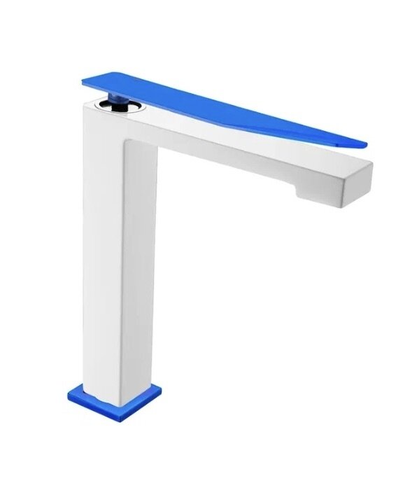 Смеситель для раковины Boheme Q 142-WUW.2 высокий, белый