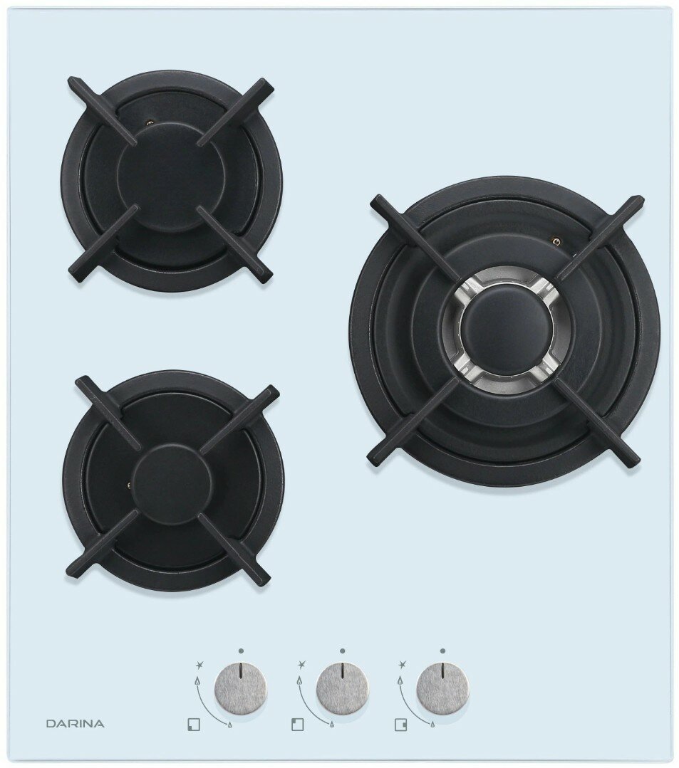 Газовая варочная поверхность Darina 2T2 C 4308 W белый