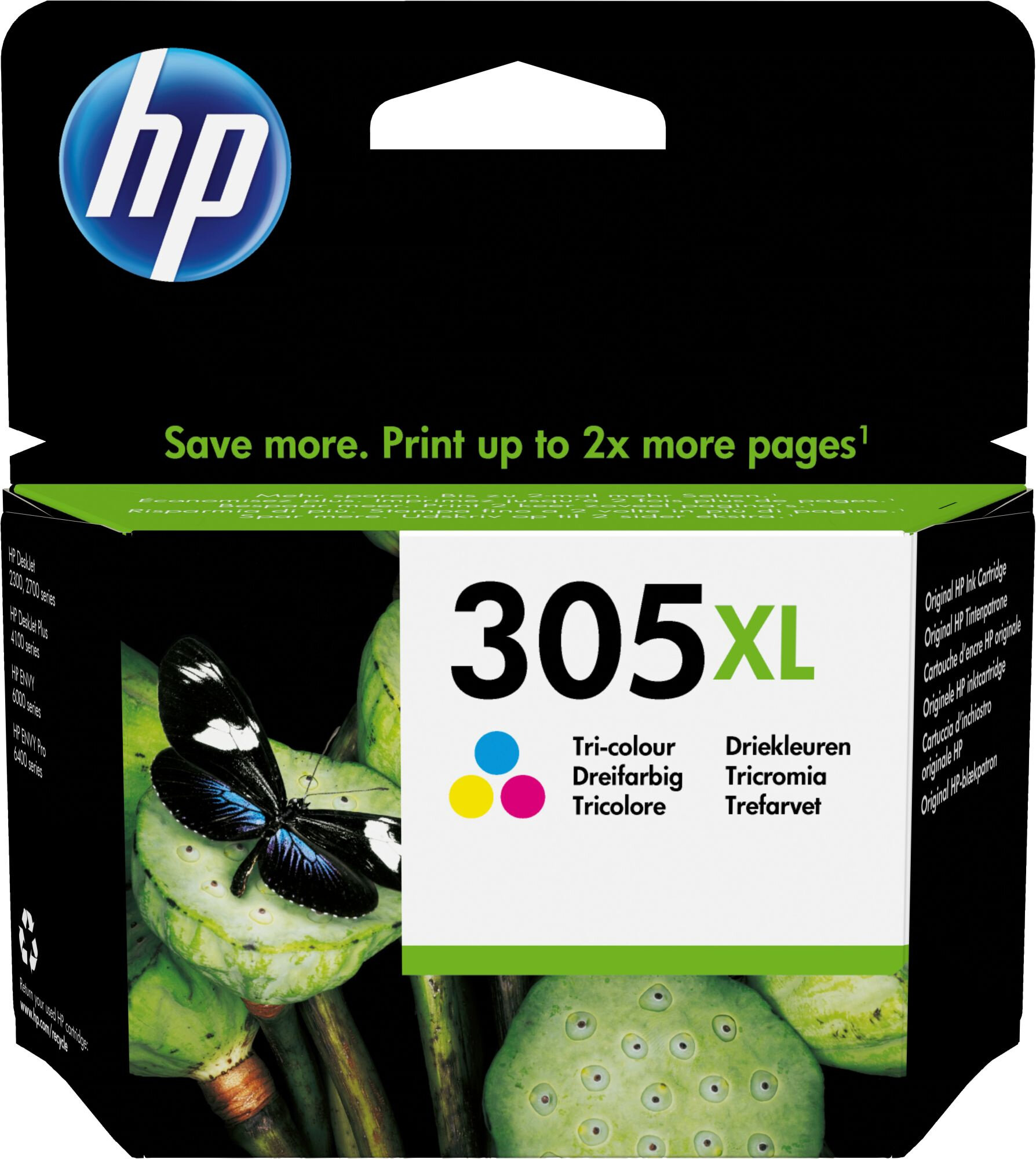 Картридж струйный HP №305XL (3YM63AE) color для HP DJ 2320/2710/2720 (200стр)