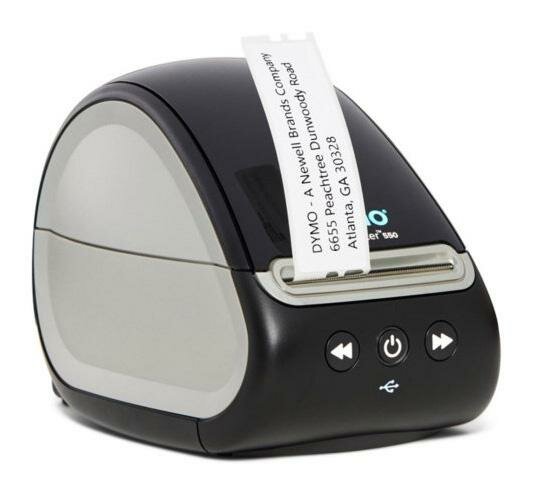 Термопринтер Dymo LableWriter 550 (для печ.накл.) переносной черный