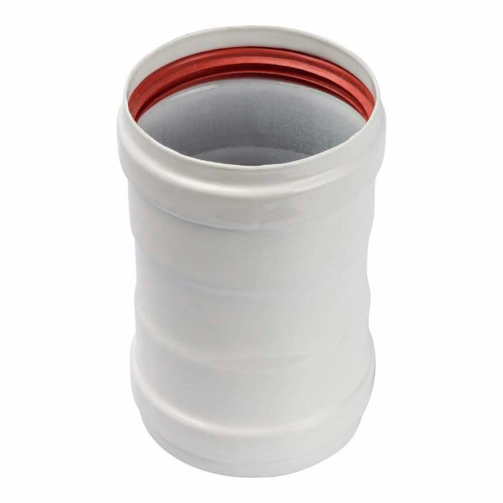 фото Комплект муфт Radostill 80*80 с 2-мя раструбами белая 2 штуки