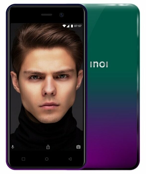 Смартфон INOI 2 2019 Purple Green