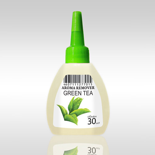 Жидкость для снятия лака SEVERINA Green Tea с маслом чайного дерева 30 мл