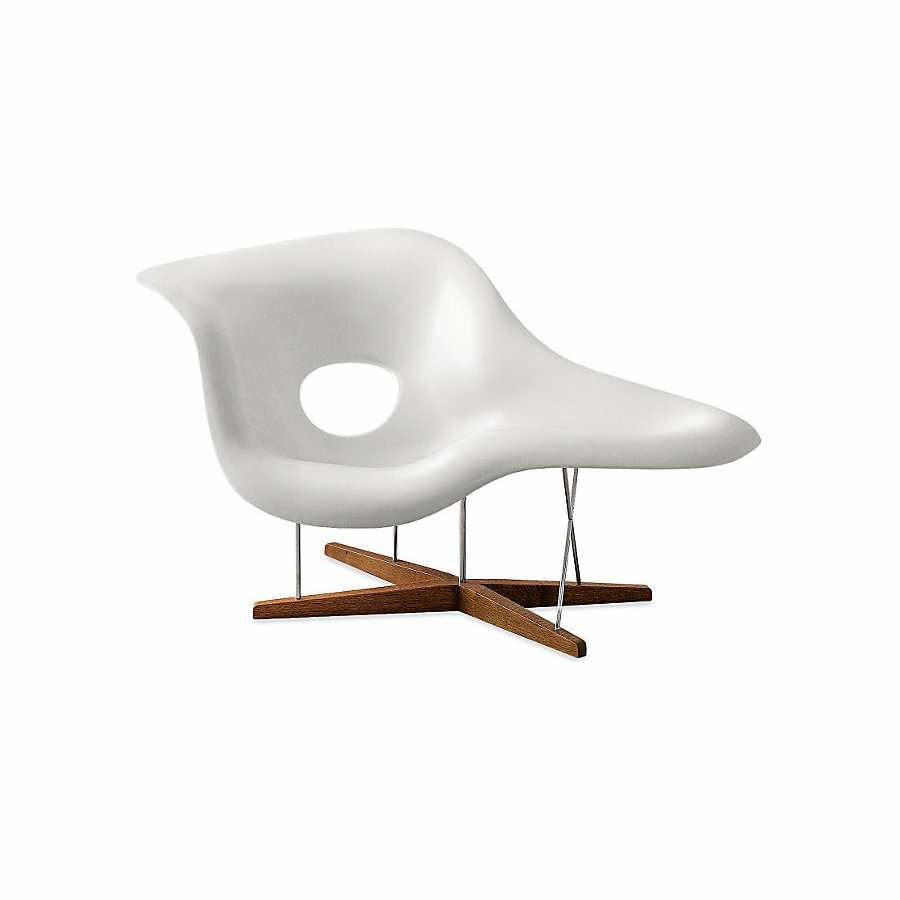 Кресло La Chaise Lounge дизайн Чарльза и Рэй Эймс Eames (черный) - фотография № 3