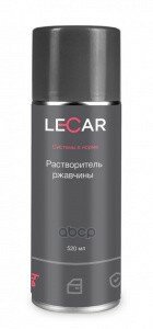 Растворитель Ржавчины Lecar 520 Мл. (Аэрозоль) Lecar000010211 LECAR арт. LECAR000010211