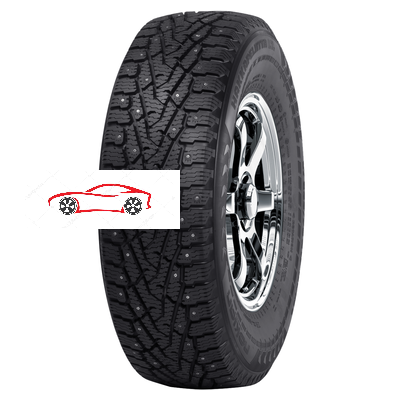 Зимние шипованные шины Nokian Tyres Hakkapeliitta LT 2 245/70 R17 119/116Q