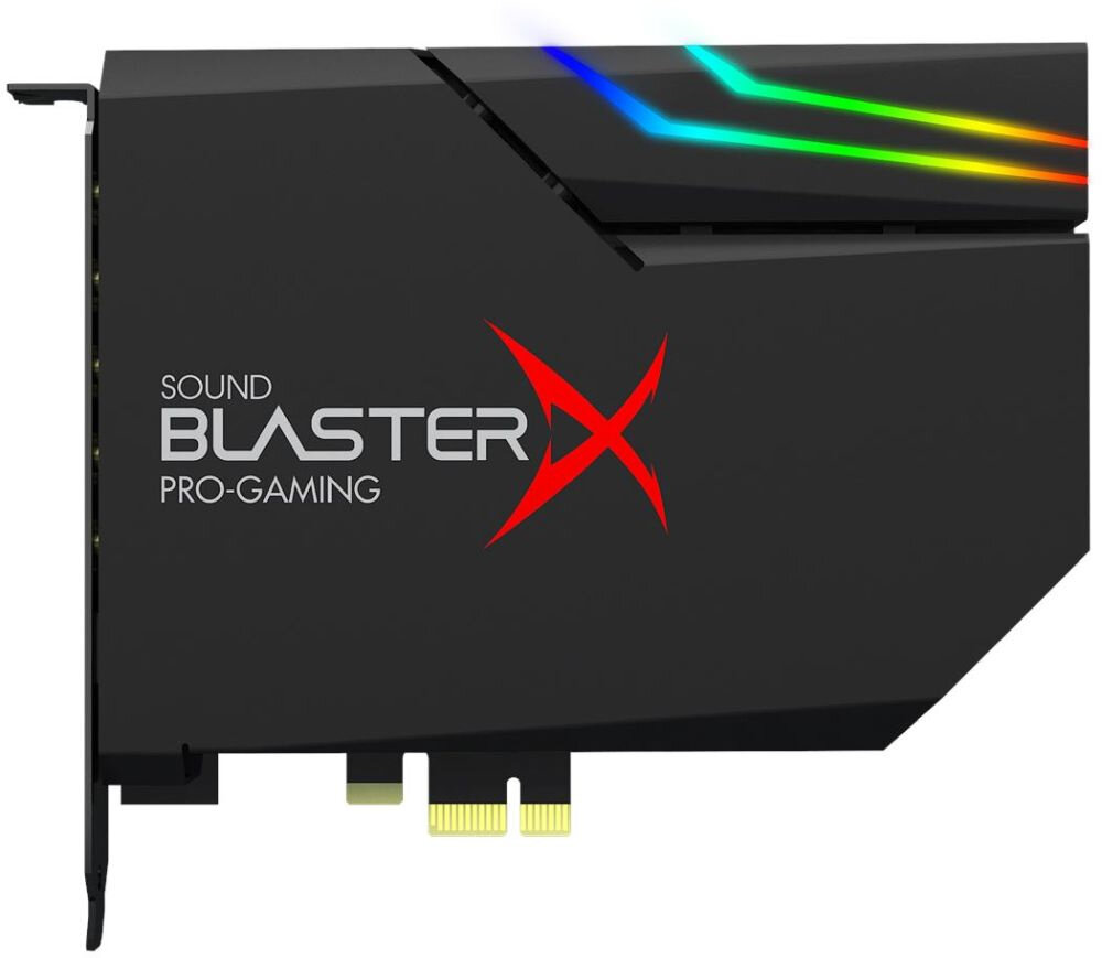 Creative Звуковая карта Creative PCI-E BlasterX AE-5 Plus (BlasterX Acoustic Engine) 5.1 Ret