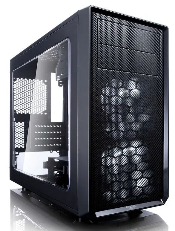 Компьютерный корпус Fractal Design FOCUS G MINI Window, черный