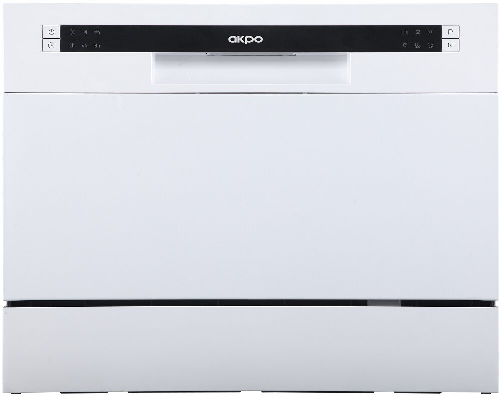 Посудомоечная машина компактная отдельностоящая AKPO ZMA55 Series Compact белый - фотография № 2