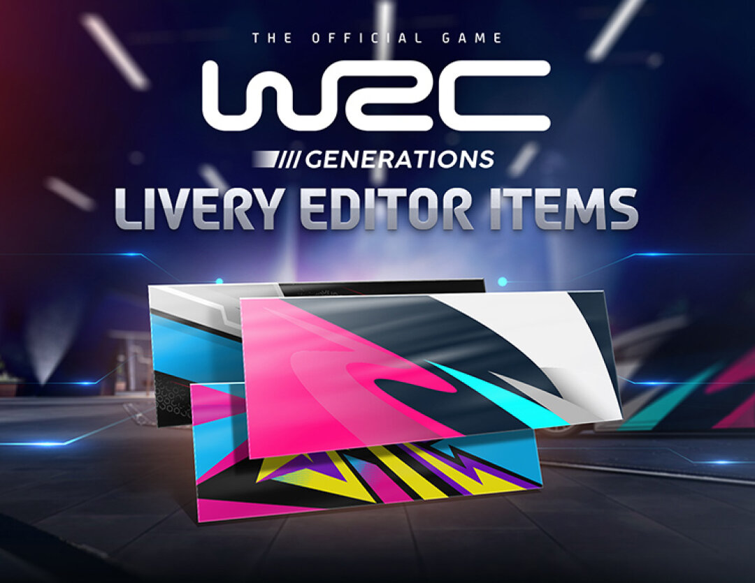 WRC Generations - Livery editor extra items