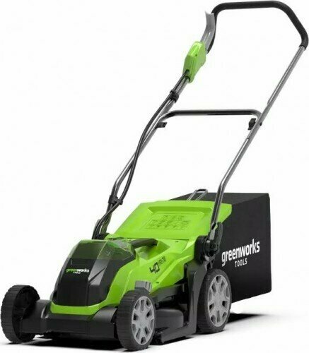 Газонокосилка аккумуляторная GREENWORKS G40LM35K2 (2501907UA)