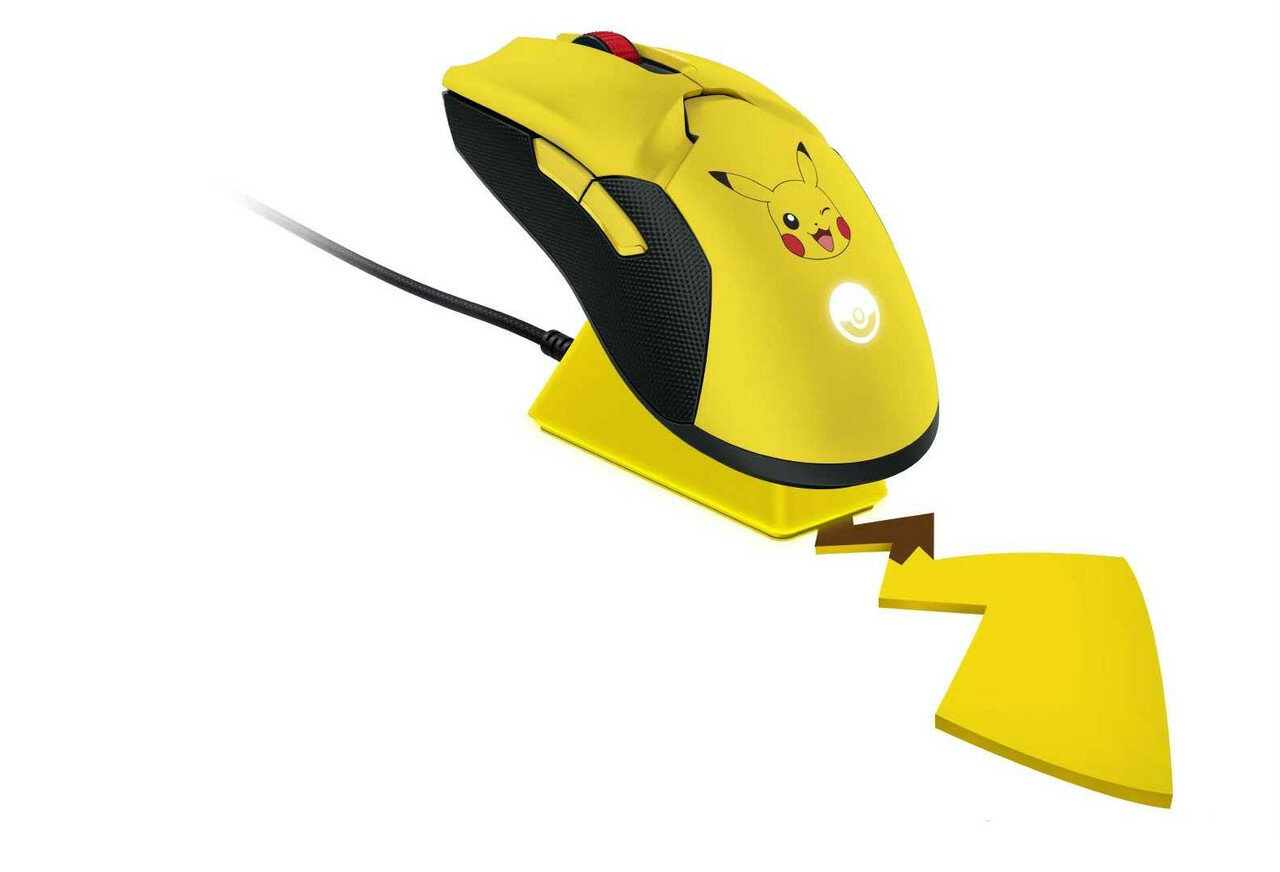 Беспроводная мышь Razer Viper Ultimate & Mouse Dock (желтый)