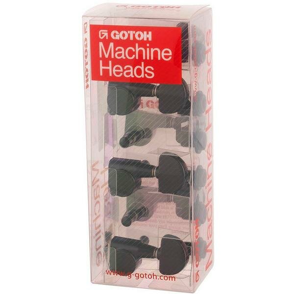 Колки гитарные Gotoh SG381-20-B- L3+R3