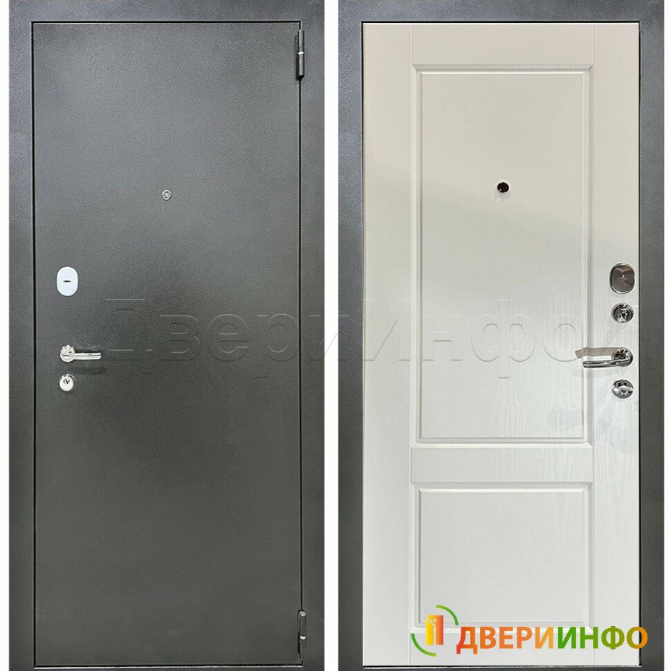 Дверь Дива МД 510 Титан Дуб Филадельфия крем (860*2050 мм. Петли слева)
