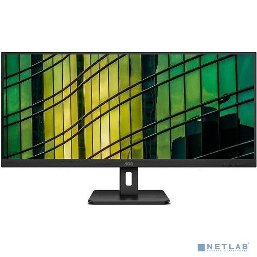 AOC Монитор LCD AOC 34' U34E2M VA 3440x1440 100Hz 4ms 21:9 250cd 178/178 4000:1 4ms D-Sub 2xHDMI DisplayPort AudioOut чёрный