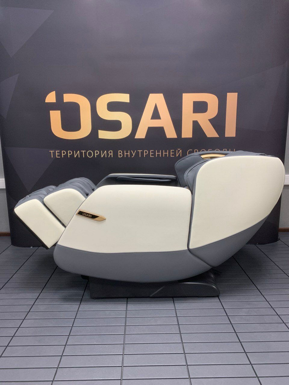 Массажное кресло OSARI STAR 4D в сером цвете - фотография № 16