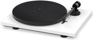 Виниловый проигрыватель Pro-Ject E1 Phono White (OM-5e)