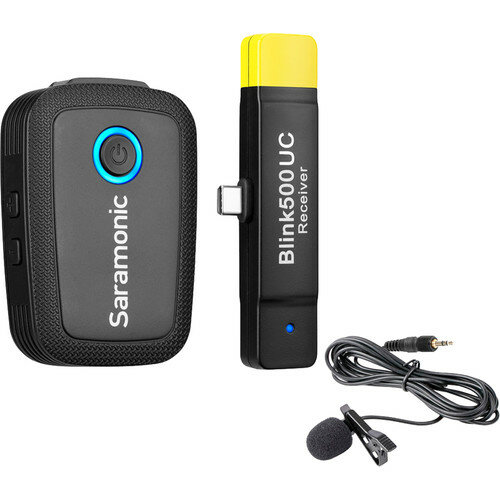 Микрофон Saramonic Blink500 B5 (TX+RXUS), беспроводной, всенаправленный, USB Type-C
