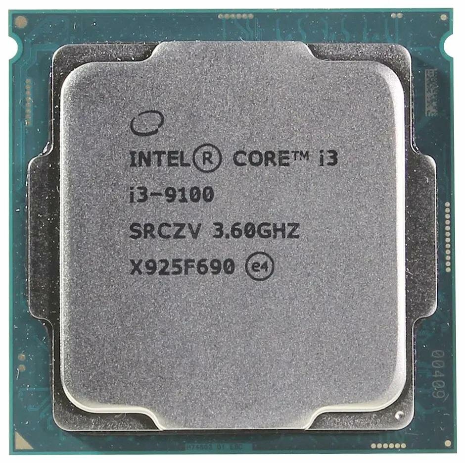 Процессор Intel Core i3-9100 (3.6GHz/6MB/4 cores) LGA1151 OEM