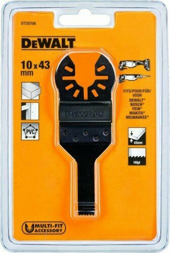 Пильное полотно DeWALT 43х10 мм DT20706-QZ