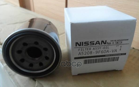 Фильтр Масляный Nissan A5208-9F60ava NISSAN арт. A52089F60AVA