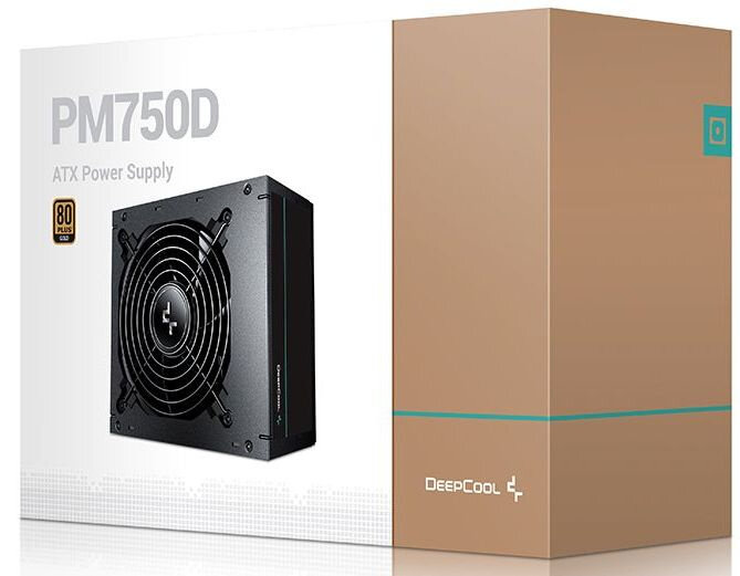 Блок питания DEEPCOOL ATX 750W PM750D 80+ gold