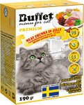 Buffet Кусочки в желе для кошек с куриной печенью 70448, 0,19 кг (10 шт) - изображение
