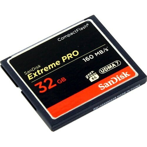 Карта CF Sandisk Extreme Pro CompactFlash 160MB/s 32GB