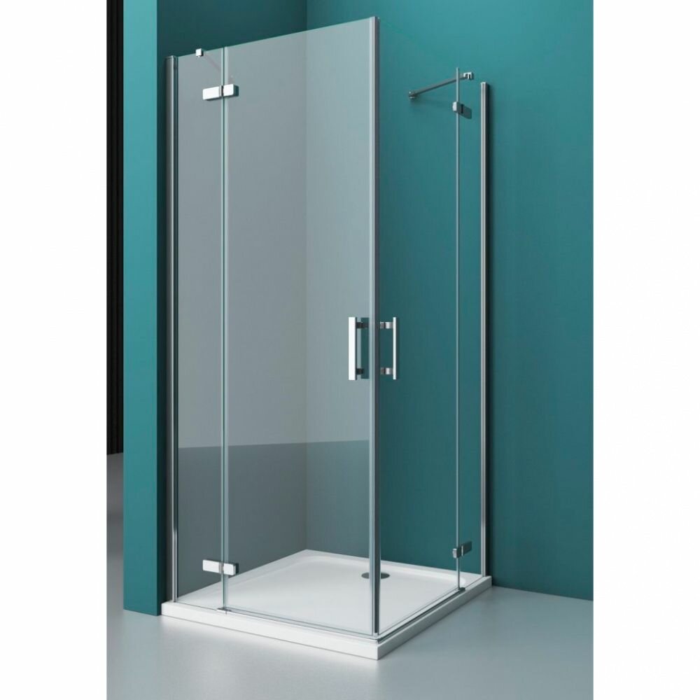 Душевой уголок BelBagno Kraft KRAFT-AH-22-100/90-C-Cr-L 100х90 левый, прозрачное стекло