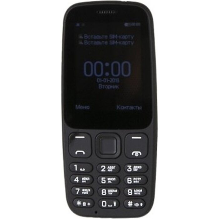 Vertex мобильный телефон Vertex D537 Black (VRX-D537-BK )