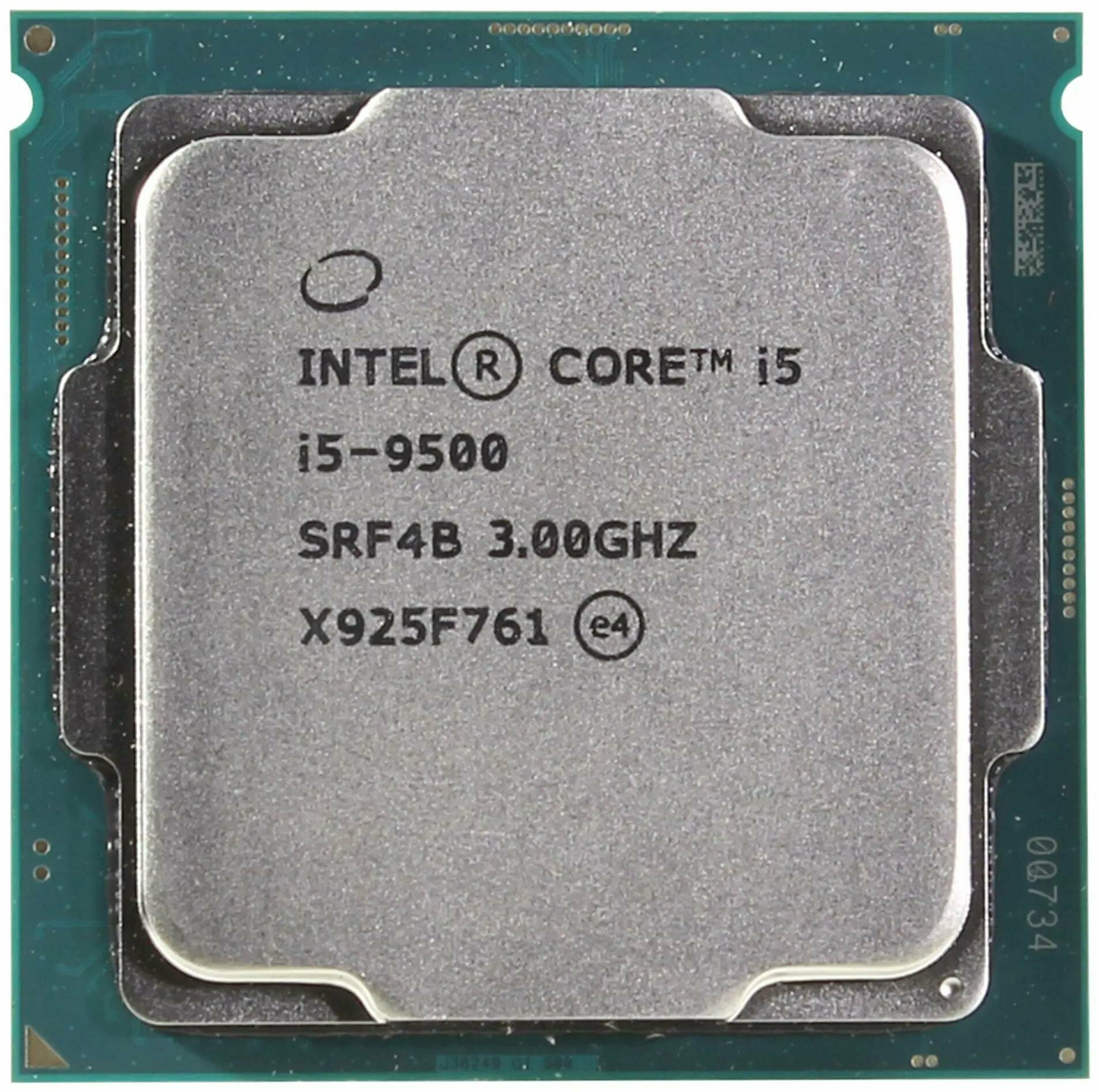 Процессор Intel Core i5-9500 (3.0GHz/9MB/6 cores) LGA1151 OEM