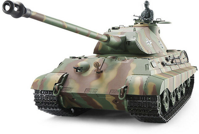 Радиоуправляемый танк Heng Long King Tiger MS version V7.0 масштаб 1:16 2.4G - 3888A-1-UpgA-V7 (HL-3888A-1-MS-V7)