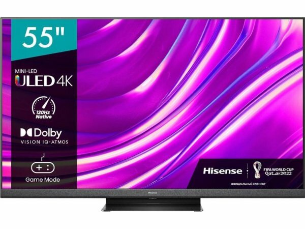 ULED телевизор 4K Ultra HD Hisense 55U8HQ