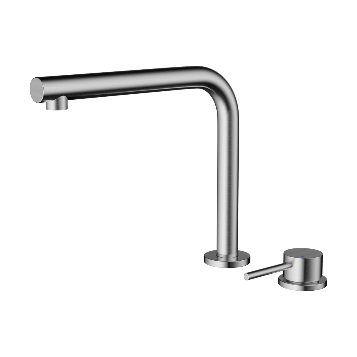 Смеситель Omoikiri Nara 2 Plus-BN латунь/нержавеющая сталь