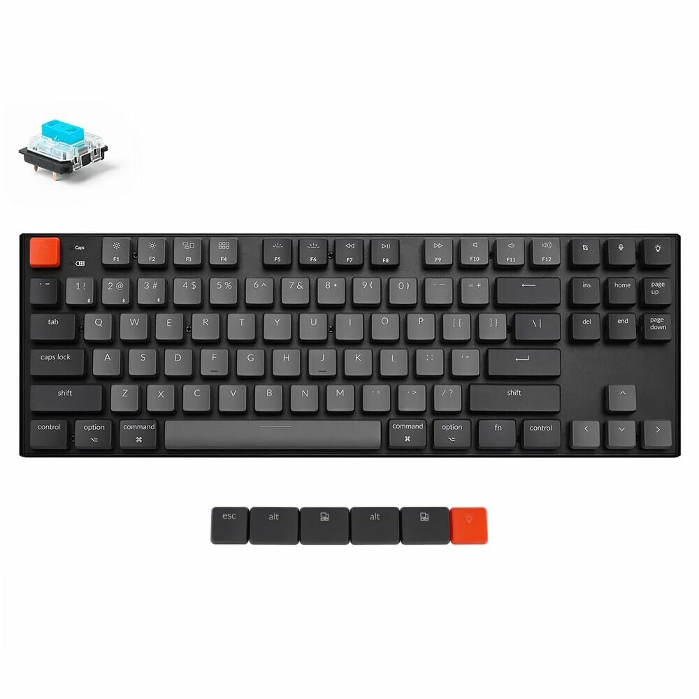 Клавиатура Keychron K1SE Wireless (Blue Switch) RGB Black