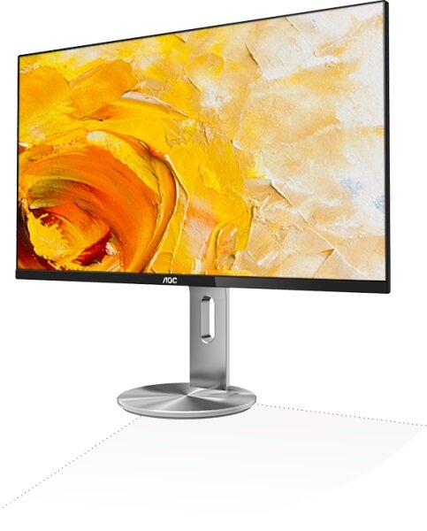 Монитор AOC 27" Professional I2790PQU/BT(00/01) темно-серый IPS LED 4ms 16:9 HDMI M/M матовая HAS Pi