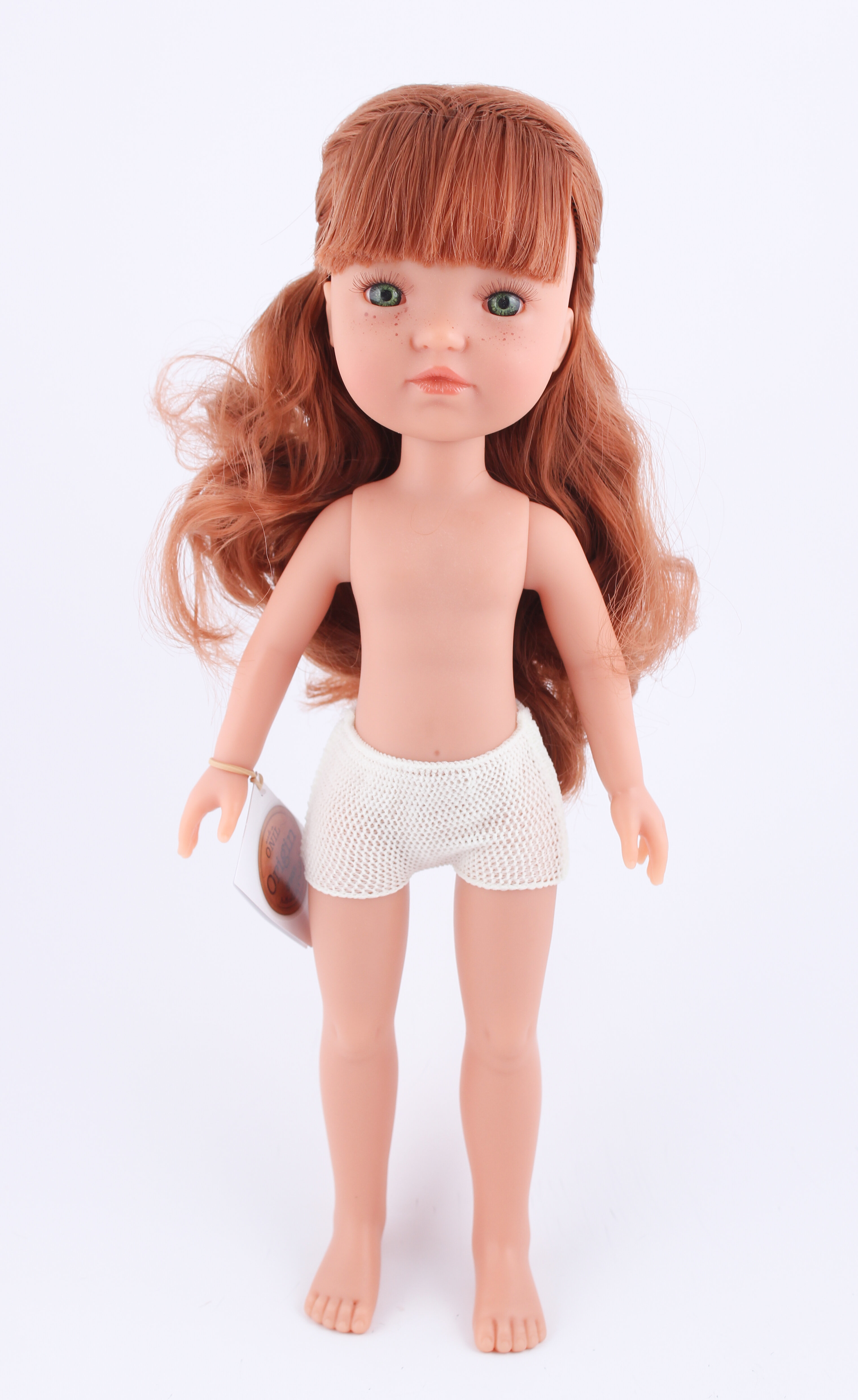 Berjuan Berjuan Кукла Берхуан (Бержуан) без одежды - Fashion - Рыжая с кудрями (35 см)
