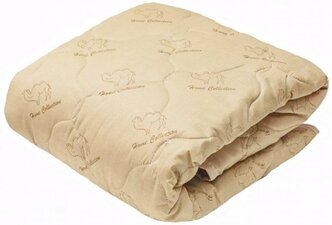 Одеяло 2-спальное 175х210 см из искусственной верблюжьей шерсти тёплое/зимнее RdTex