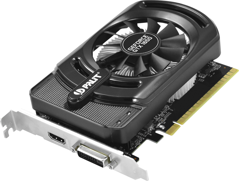 Видеокарта nVidia GeForce GTX1650 Palit StormX PCI-E 4096Mb (NE51650006G1-1170F)