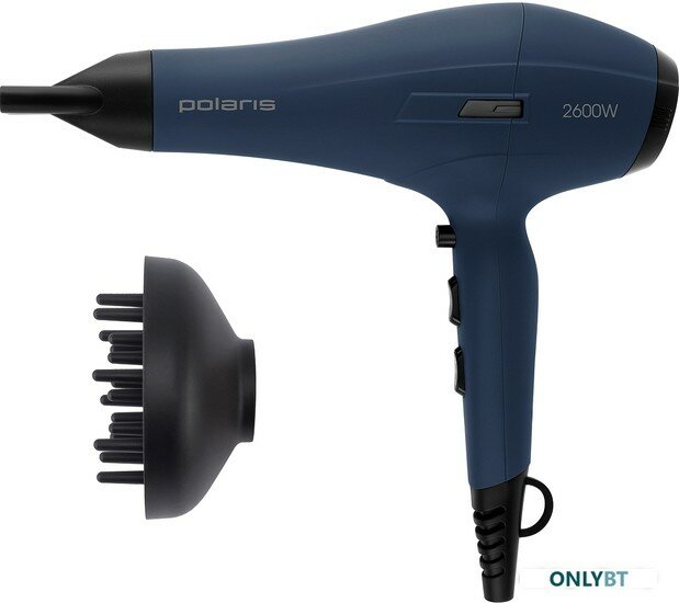 Фен Polaris PHD 2600ACi Salon Hair, 2синий