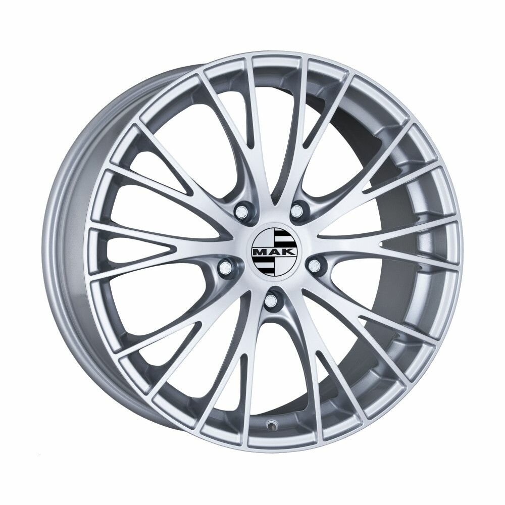 MAK Rennen 10,0x21/5x112 ET19 DIA 66,45 Silver