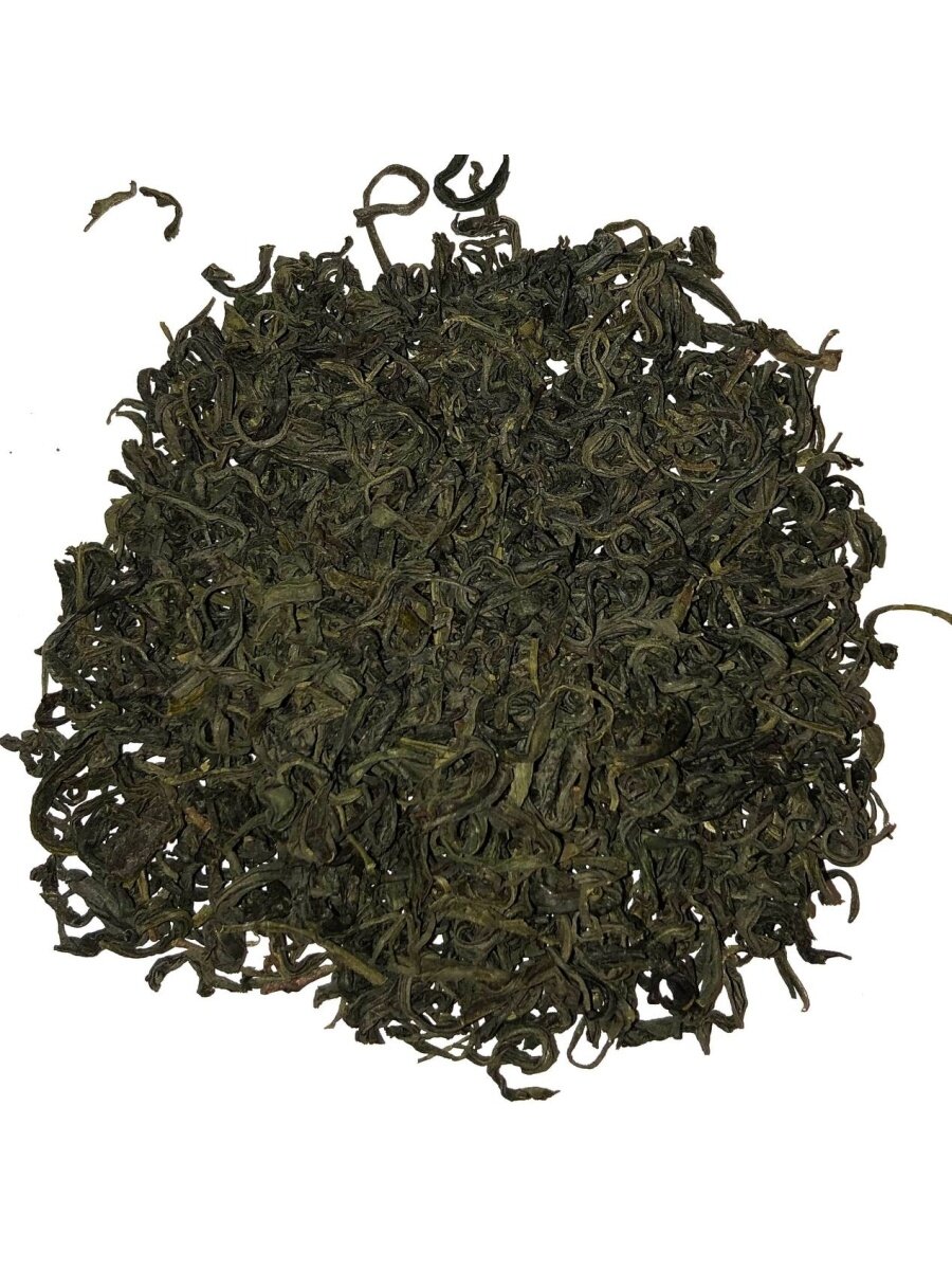 Чай китайский зеленый Чхао Цин, "Жареная зелень", 50 г - фотография № 2