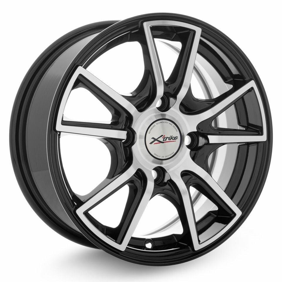 Xtrike X-104 6,0x14/5x114,3 ET38 DIA 67,1 BK/FP