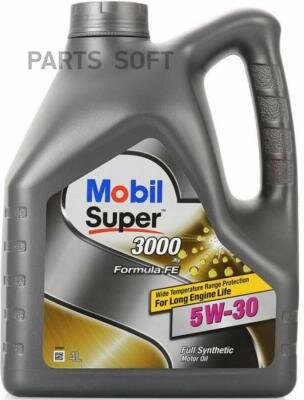 MOBIL 151526 5W-30 4L SUPER FE масло мотоpное