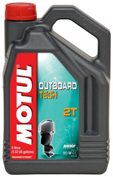 Масло моторное Motul Outboard Tech 2T 5л. 106615/101728