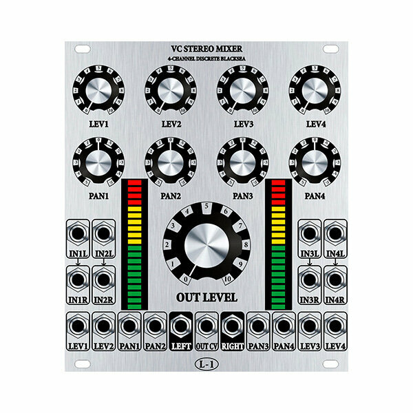 Модульный синтезатор L-1 Discrete 4-channel Stereo Mixer